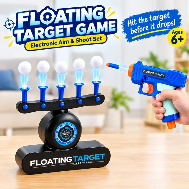 Floating Target Game – Electronic Aim & Shoot Set
